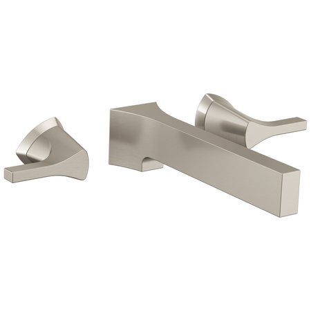 DELTA Zura Two Handle Wall Mount Bathroom Faucet Trim T3574LF-SSWL